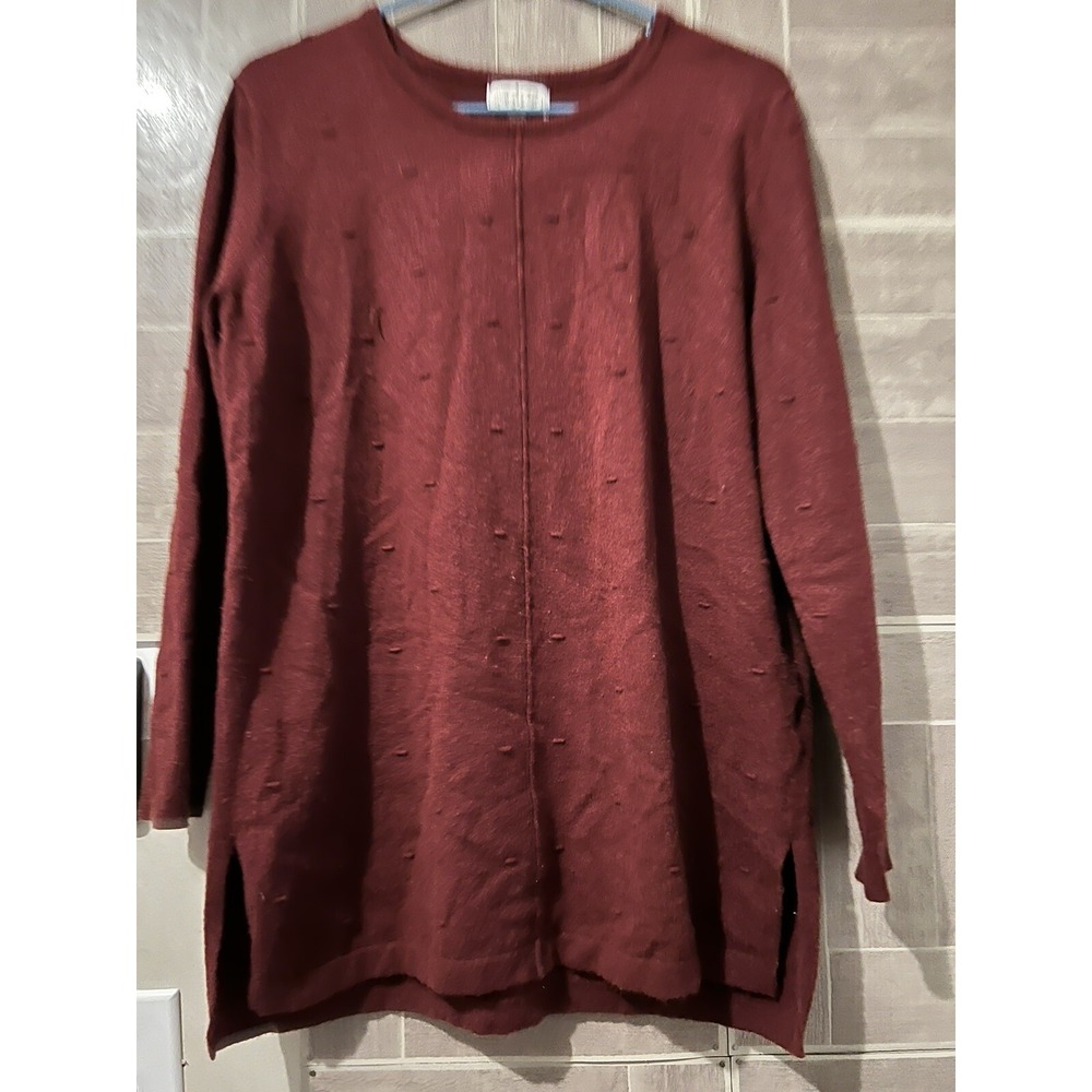 Mud pie Maroon Sweater Size Medium